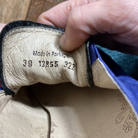 Dkode Percy Suede Tie Loafers Size 39 - Picture 8 of 10